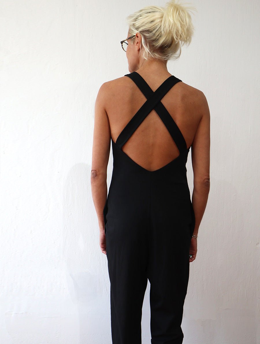 Long X-back Jumpsuit - simulacra