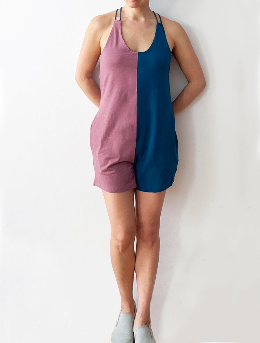 Two Tone Romper - simulacra