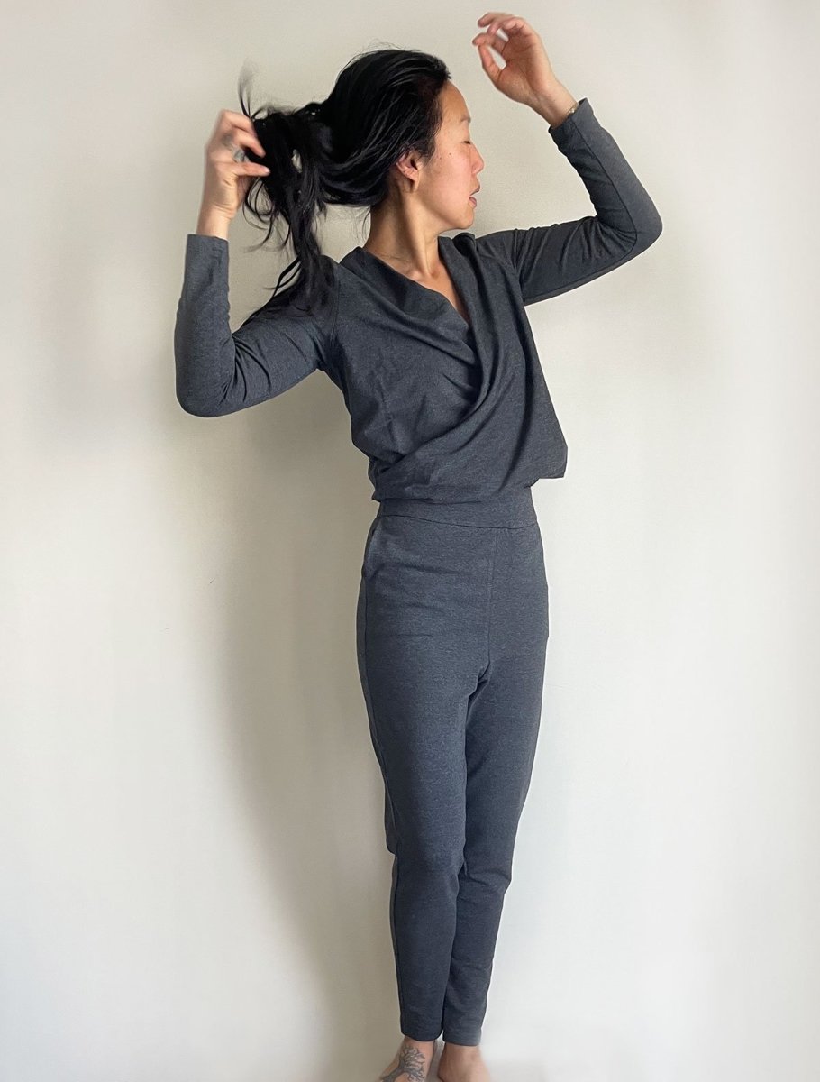 Women's Winter Jumpsuit | Simulacra Charcoal / M Women's Winter Jumpsuit | Simulacra Charcoal / M