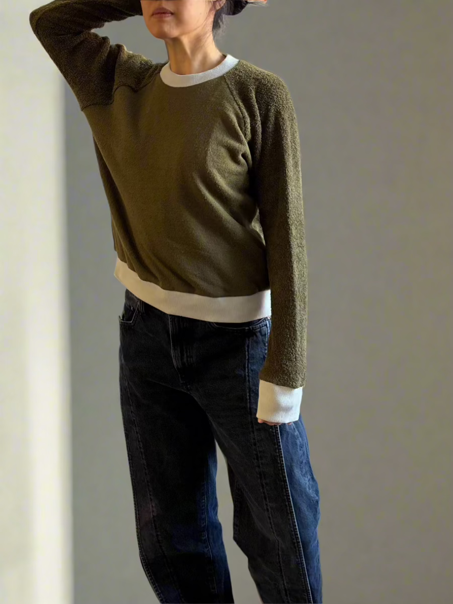 Terry Crewneck Sweatshirt