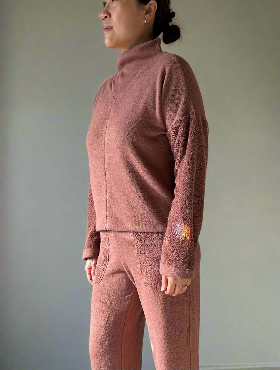 Terry Mock Turtleneck - simulacra