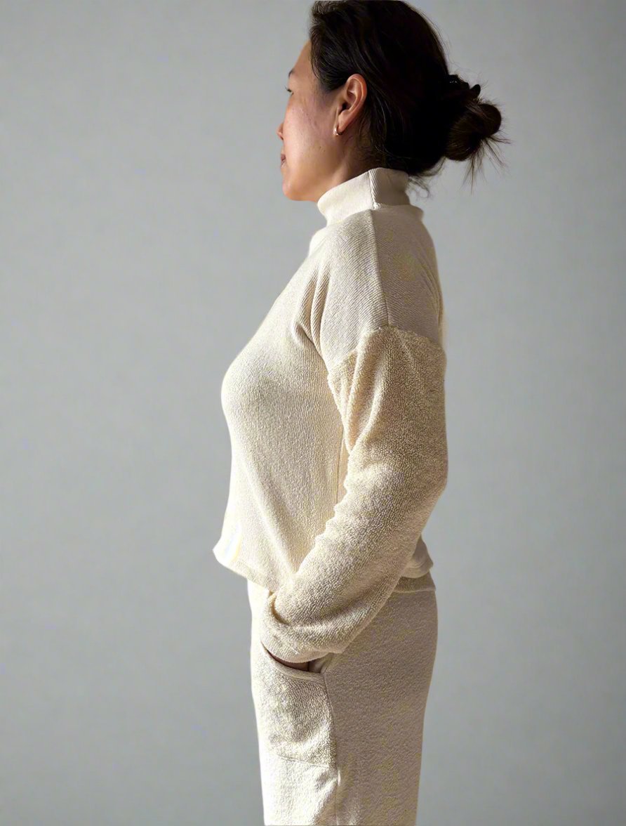 Terry Mock Turtleneck - simulacra