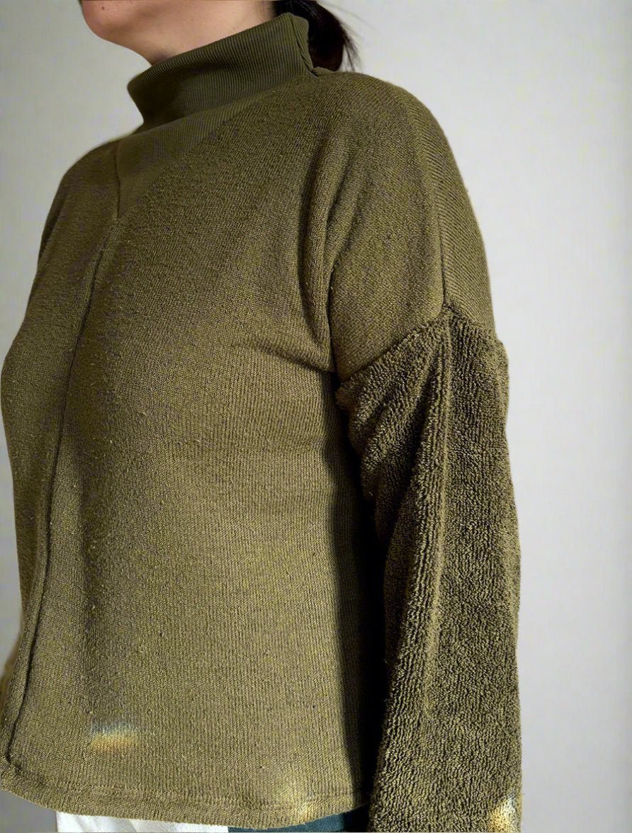 Terry Mock Turtleneck - simulacra