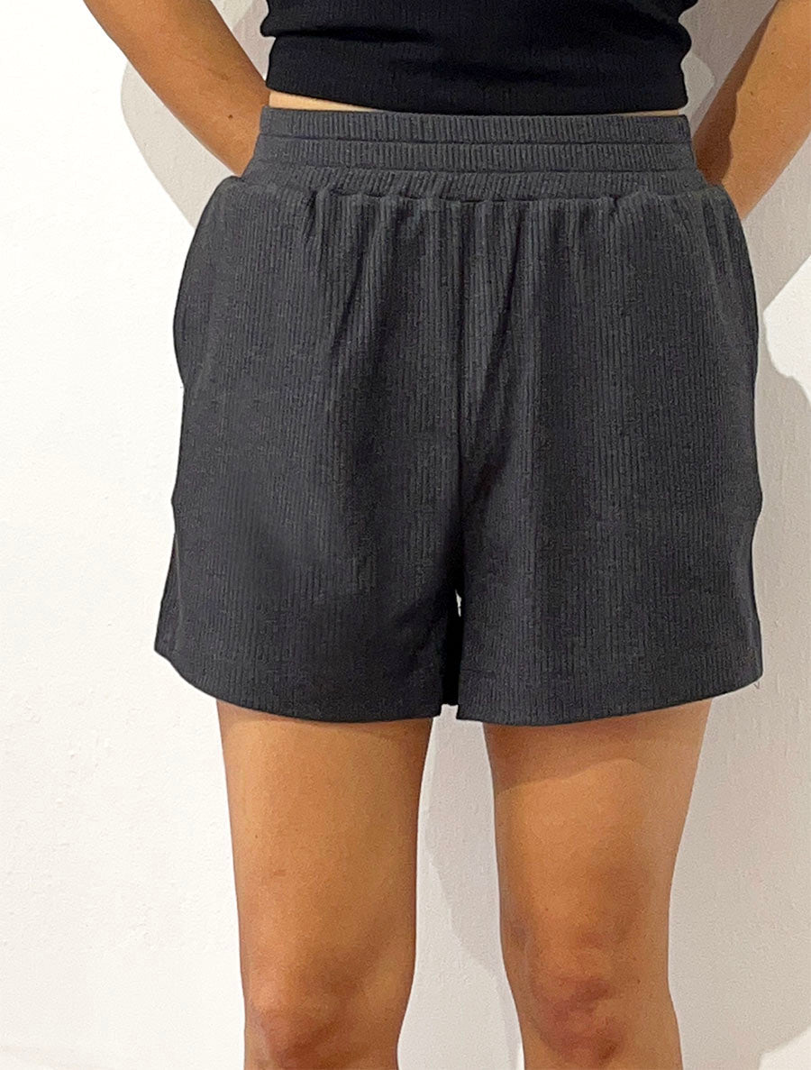 Rib flow shorts - simulacra